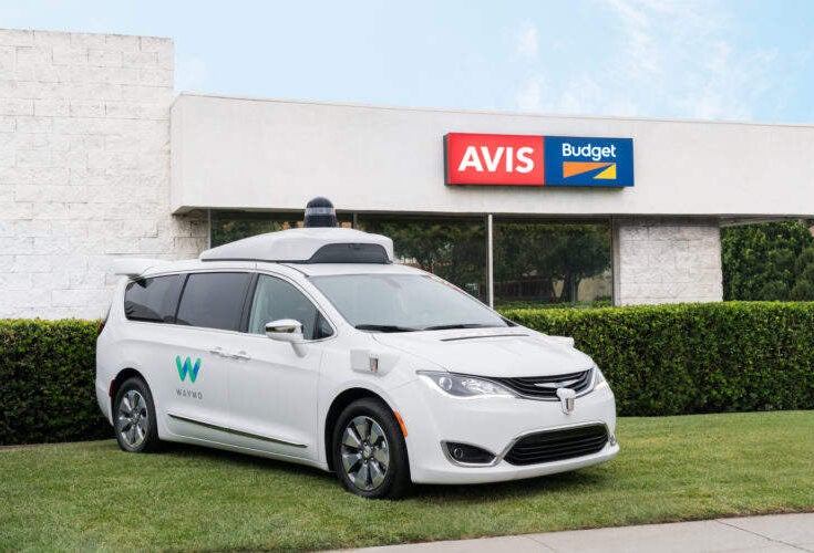 Avis Budget enters service deal with Waymo