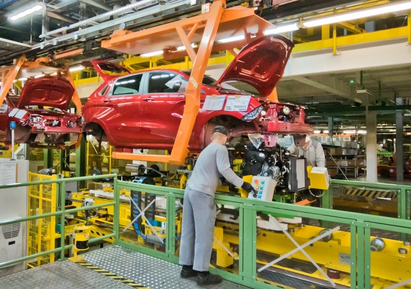 Automakers' Ukraine exposure, Europe supply lines, Avtovaz production cuts - the week