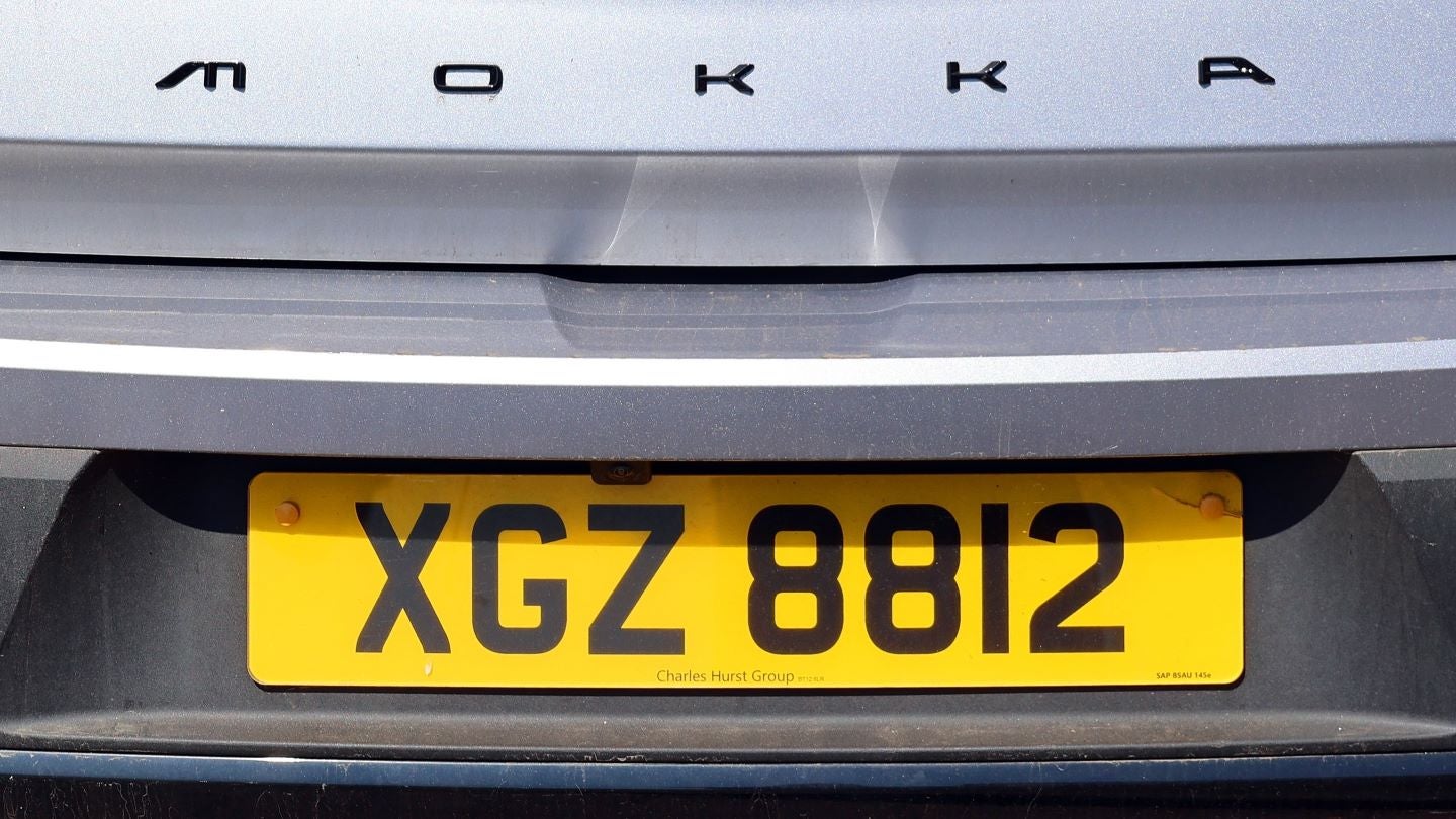 UK number plate rules linked to crime concerns